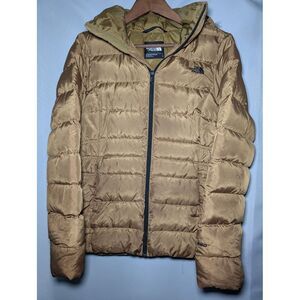 THE NORTH FACE Gotham II Down Puffer 550 Insulated Winter Jacket Khaki Large